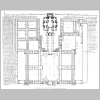 Plan de l'hôtel, d'après celui de la description de l'abbé Pérau (1756), Wikipedia.png